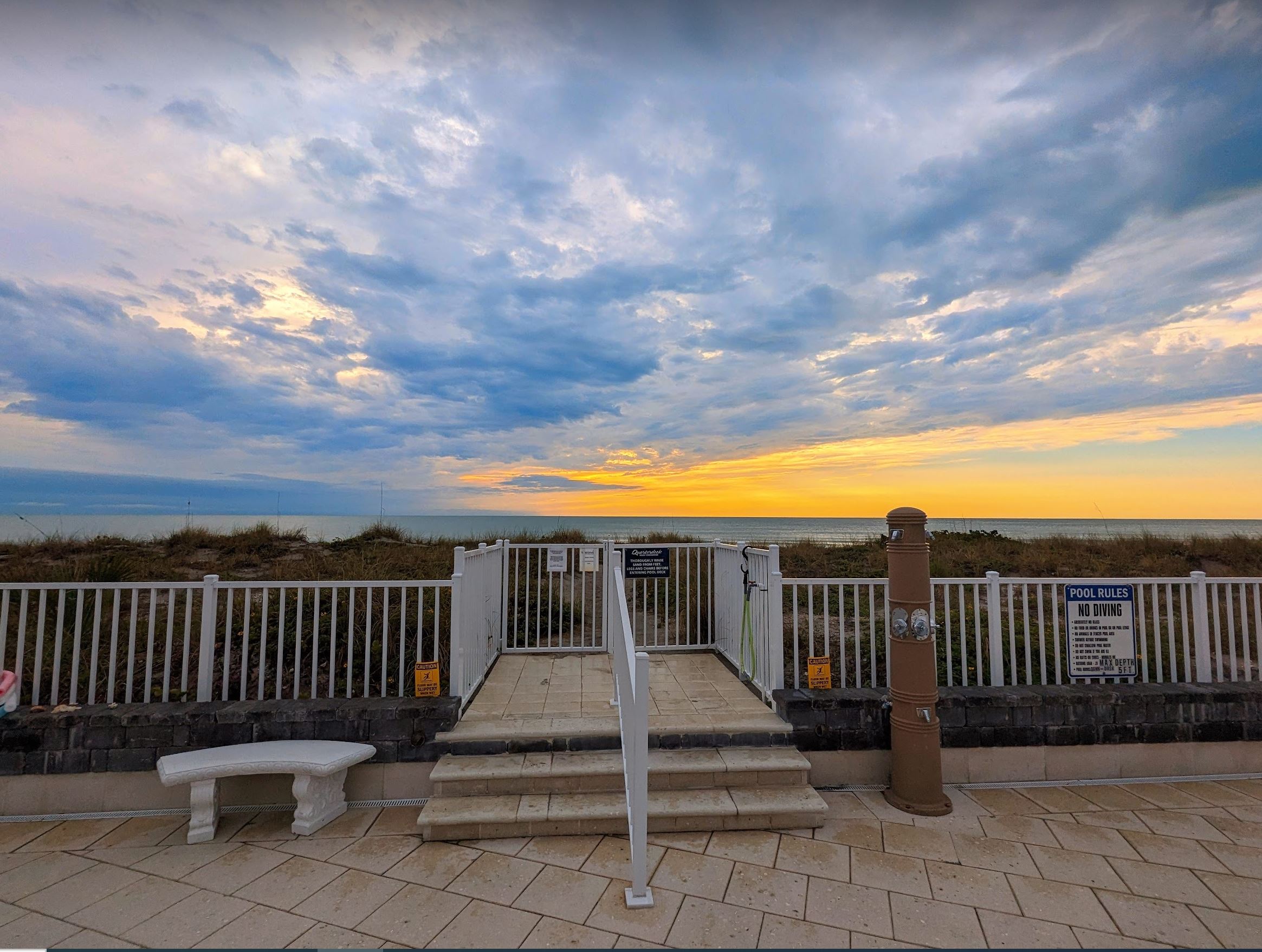 Quarterdeck Beach Gate